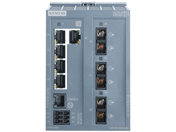 Siemens 6GK5205-3BF00-2TB2, hanterad