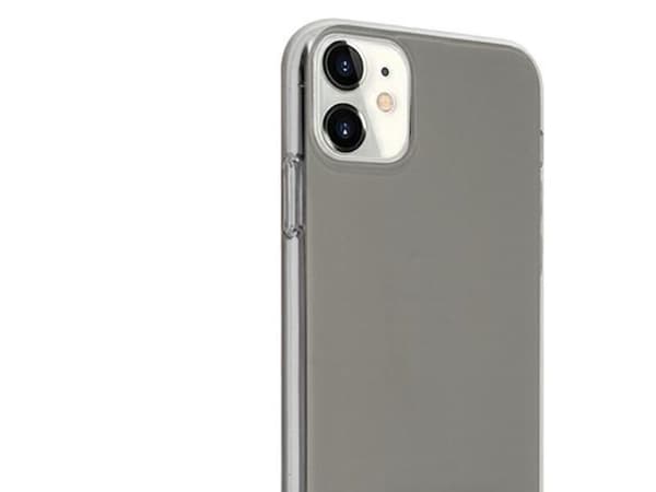AMG electroplate sort/hvit etui til iPhone 11 / XR 6.1" - transparent
