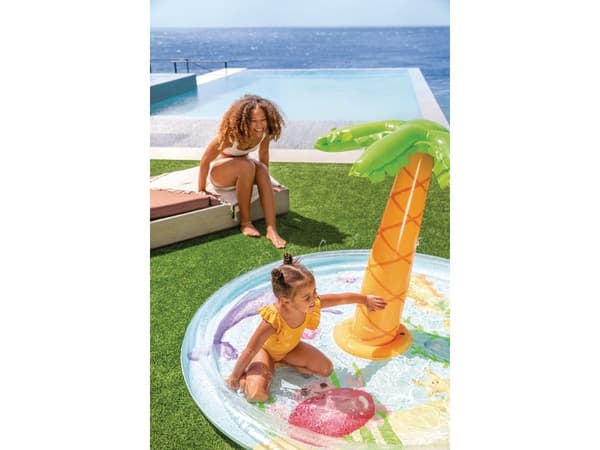 Palm Tree Spray Pool 173x104 cm