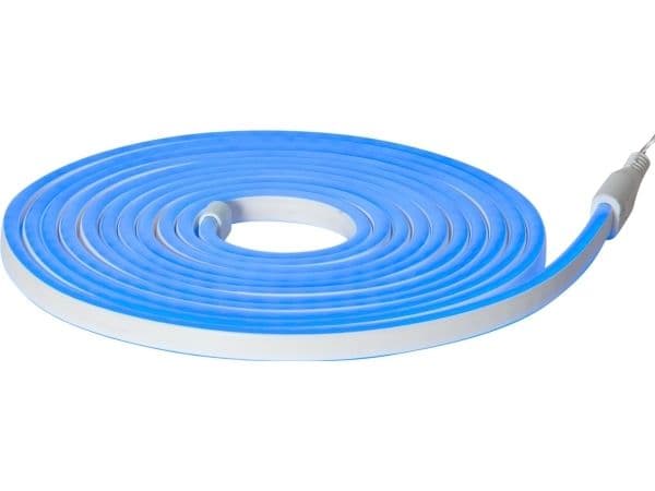 EGLO FLATNEONLED utendørs striper 5 m IP44 blå