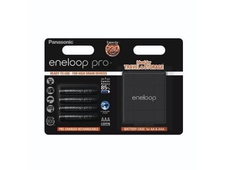 Panasonic eneloop pro BK-4HCDEC4BE - Batteri 4 x AAA - NiMH - (ladbare) - 930 mAh