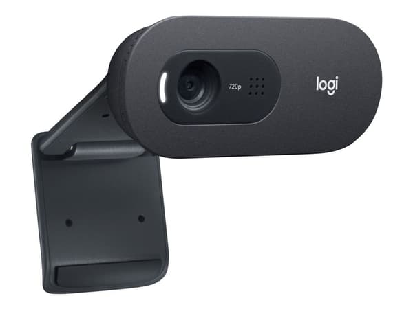 Logitech C505 - Webkamera - väri - 720p - kiinteä polttoväli - ääni - USB