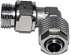 Innovatek Screw-1 / 4 "angled, Silver