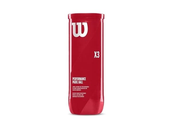 Wilson Padel X3-baller Gul