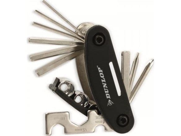 Dunlop sykkelverktøyssett MULTI TOOL + etui