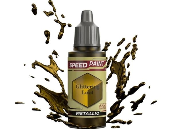 Army Painter FARG Army Painter Speedpaint Metallic 2.0: Glitrende loot