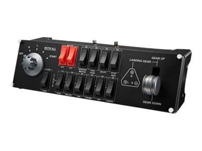 Logitech Flight Switch Panel - Instrumentpanel for flyvningssimulator - kablet - for PC