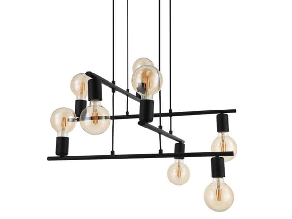 EGLO MEZZANA pendellampe E27 8L sort