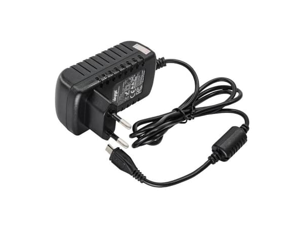 Akyga AK-TB-06 - Strømadapter - 12.5 watt - 2.5 A (Micro-USB type B) - svart