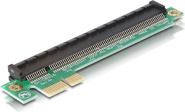 Delock Riser Card PCI Express x1 > x16 - Stigekort