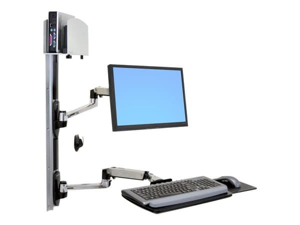 Ergotron LX Wall Mount System, Seinä, 13,4 kg