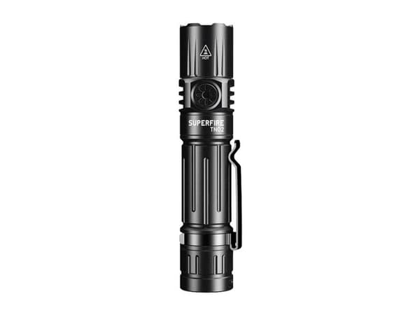 Superfire lommelykt TN02, 1800 lm, USB-C
