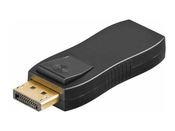 Microconnect DPHDMI, Displayport, HDMI, Musta