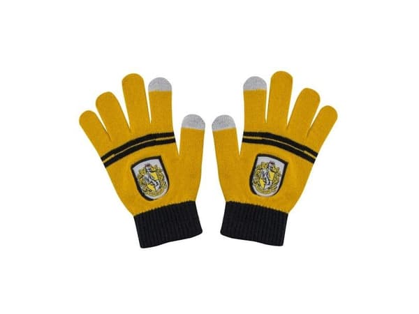 Hufflepuff hue og handsker, voksen