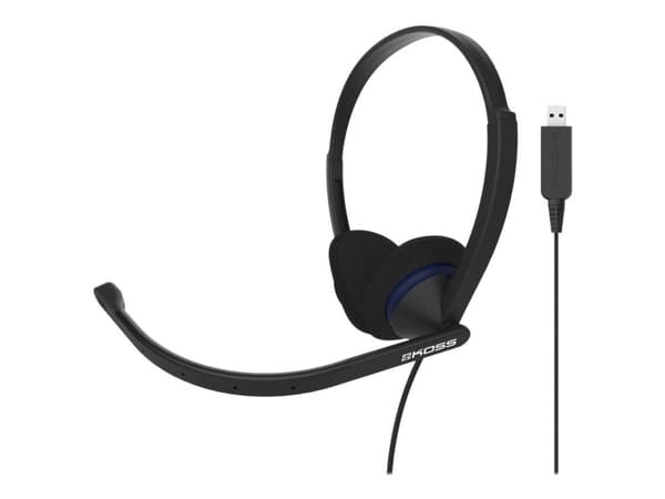 Koss CS200 USB - Hodesett - on-ear - kablet - USB
