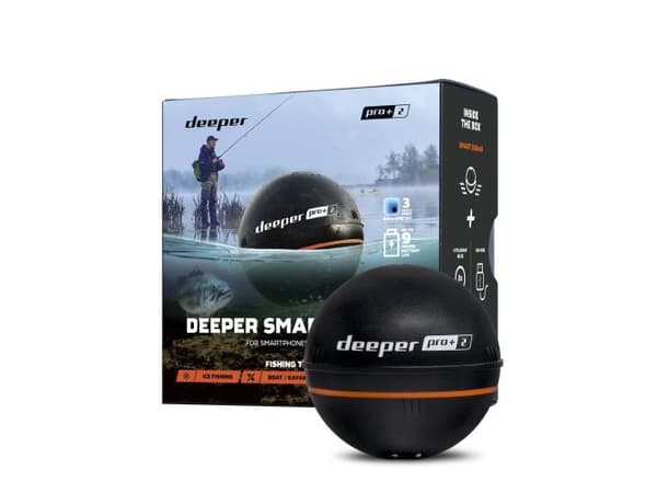 Deeper Smart Sonar PRO+ 2, 65 x 65 x 65 mm, Li-Ion