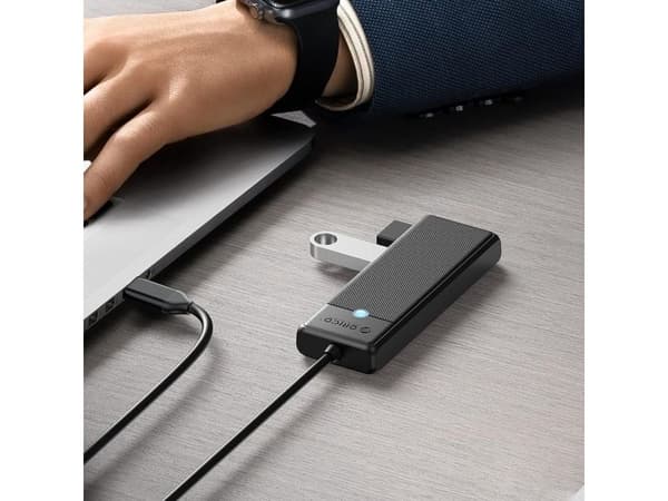 Orico USB A3.0x4 4-in-1 Hub Adapter