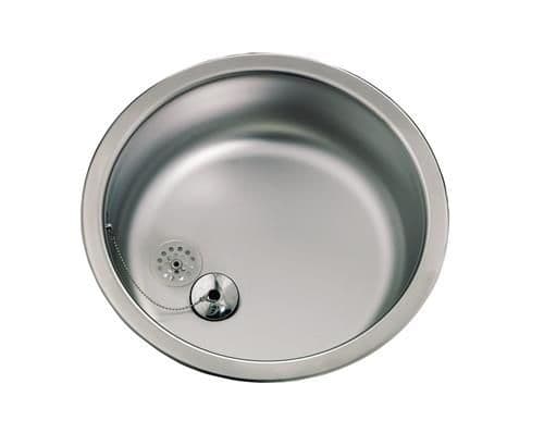 Stålvask Advance ø38cm rustfritt stål