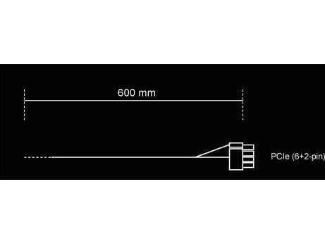 BE QUIET PCI-E POWER CABLE CP-6610