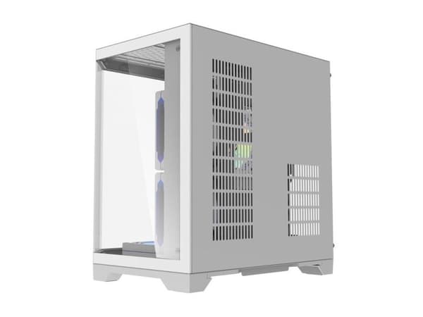 Darkflash Darflash FT350 PC-kotelo + 5 aRGB tuuletinta (valkoinen)