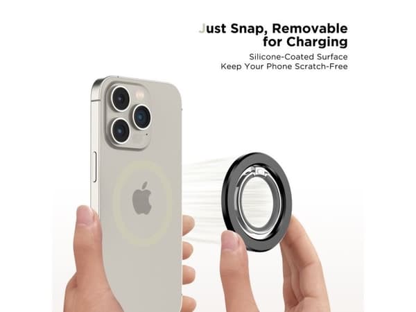 Holder / ring Tech-Protect MMR300 magnetisk med MagSafe - svart