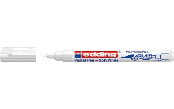 edding tuschpenna vit 1,0 - 3,0 mm