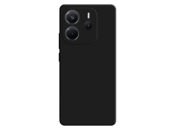 3MK matt etui til Xiaomi Redmi Note 14 4G svart