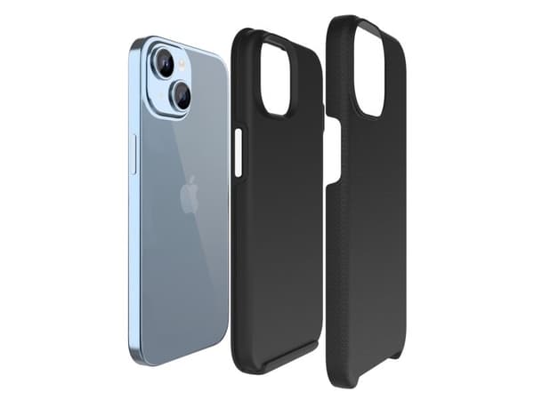 3mk Fortis MagCase til iPhone 15 - sort