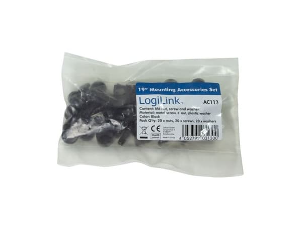 LogiLink Zubehör PC, Terästä, Musta