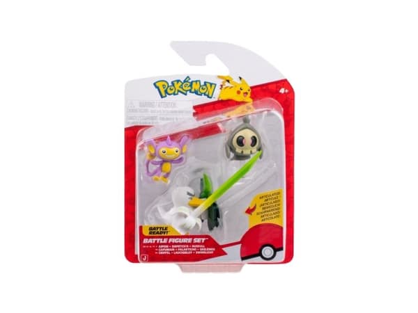 Pokémon Battle Figure 3 - PK - Duskull, Aipom, Sirfetch’d