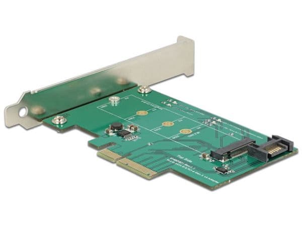 Delock - Diskkontroller - mSATA - eSATA 6Gb/s, PCIe x4