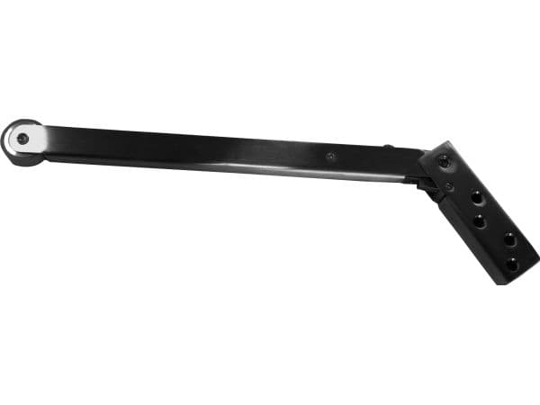 MVR SECURITY Synkroniseringsbeslag, for dobbeltdør, Armlængde 250mm, rustfri tstål.