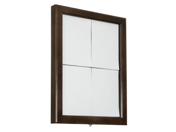 Securit® CLASSIC -tietonäyttö mørkebrunissa
