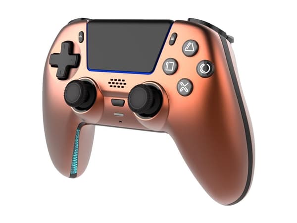 Deltaco Controller inkl. Ladestation Wireless oranssi PS5
