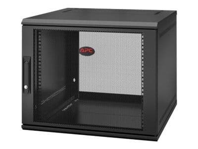 APC NetShelter WX AR109SH6 - Skåp - väggmontering - svart - 9U - 19"