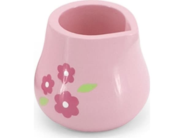 Viga 44543 te- och kaffeservis rosa blommor