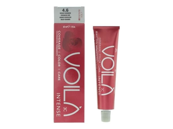 Dermacol Intercosmo Voila 3C Intense permanent hårfarge 4.6 Veronese Red (71 ml)