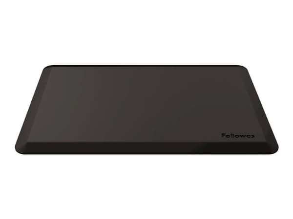 Fellowes Wellness - Gulvmatte - rektangulær - 91.4 x 61 cm - svart