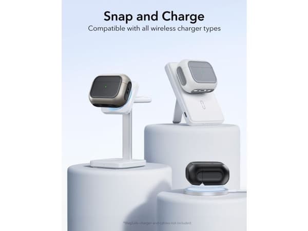 ESR ORBIT HALOLOCK MagSafe til Apple AirPods Pro 3 hvit