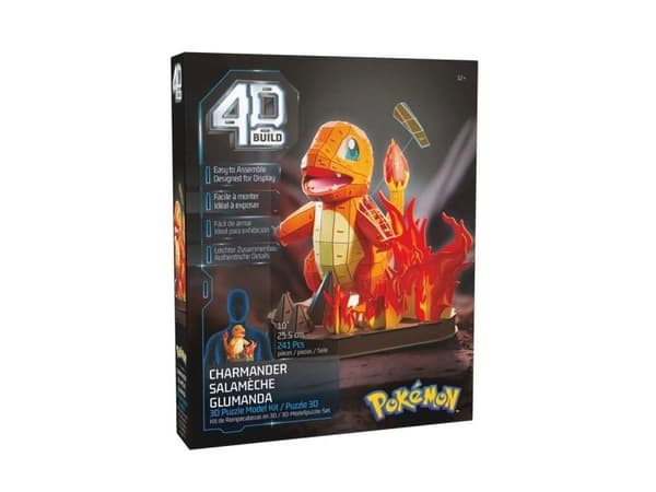 4D Pokémon Puzzles, 30 cm - Charmander