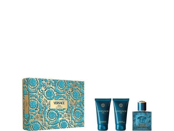 Bundle Versace Eros EDT spray 50ml + SG 50ml + ASB 50ml