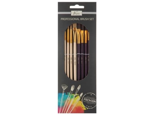 Royal & Langnickel penselset, 10 penslar