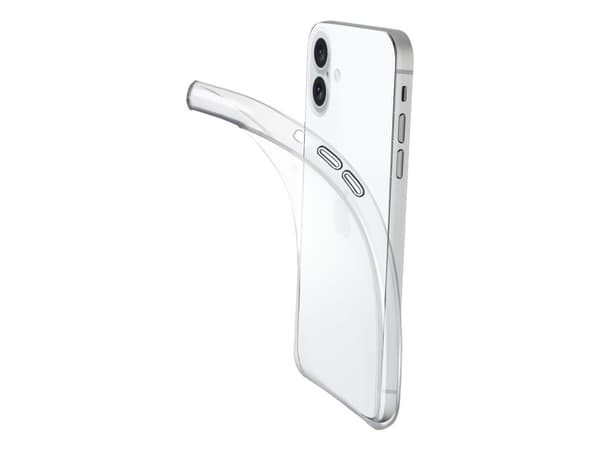 Cellularline 8018080482502, Suojus, Apple, iPhone 16, 15,5 cm (6.1"), Läpinäkyvä