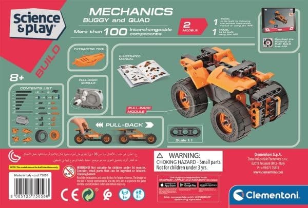 Clementoni Mechanics - Buggy och Quad