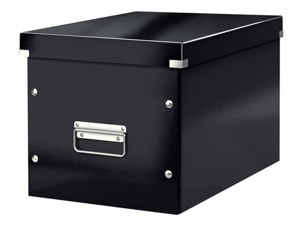 Leitz Click & Store Cube Large - Lagerboks - svart