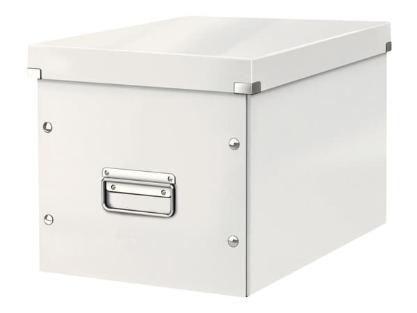 Leitz Click & Store Cube Large - Förvaringsbox - vit