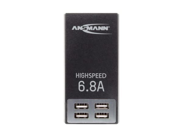Ansmann 4x USB-A-lader 6,8 A (1001-0032)