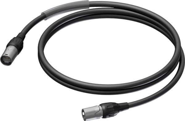 Procab nätverkskabel - CAT6A, S/FTP, Ethercon-Duraflex 1,5 m