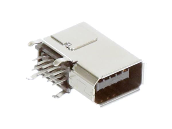 USB-kontakt sokkel Molex MOL Micro Solutions rettvinklet 554451029 Molex (1 stk)