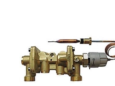 Danfoss Redan VVS-regulator med inbyggd tryckdifferensregulator typ PTC2+P- Tryck- och termostatreglerad